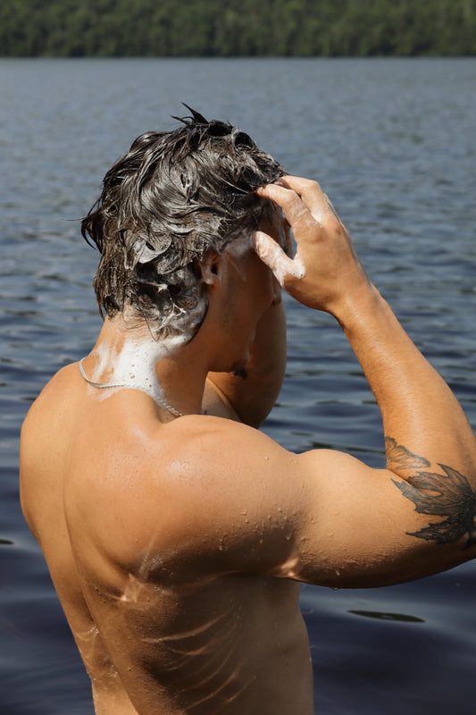 Shampoing reminéralisant | Romarin et pamplemousse | Homme