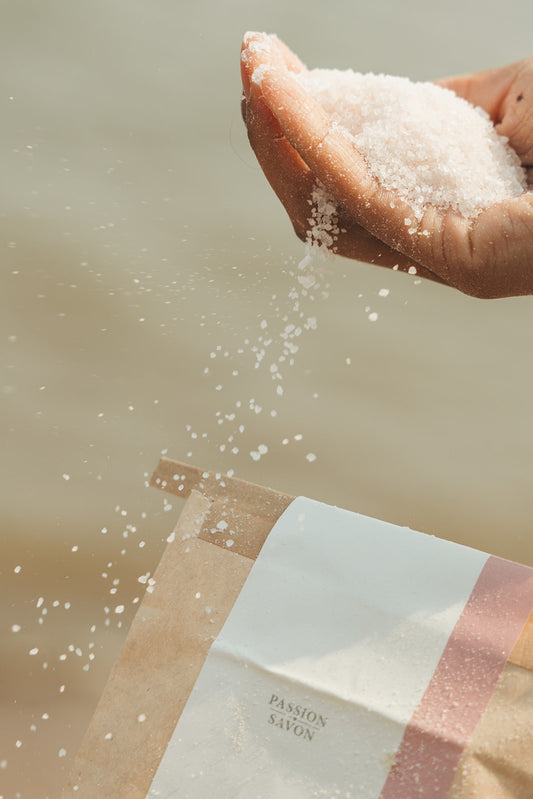 Sel de bain | Palmarosa et géranium