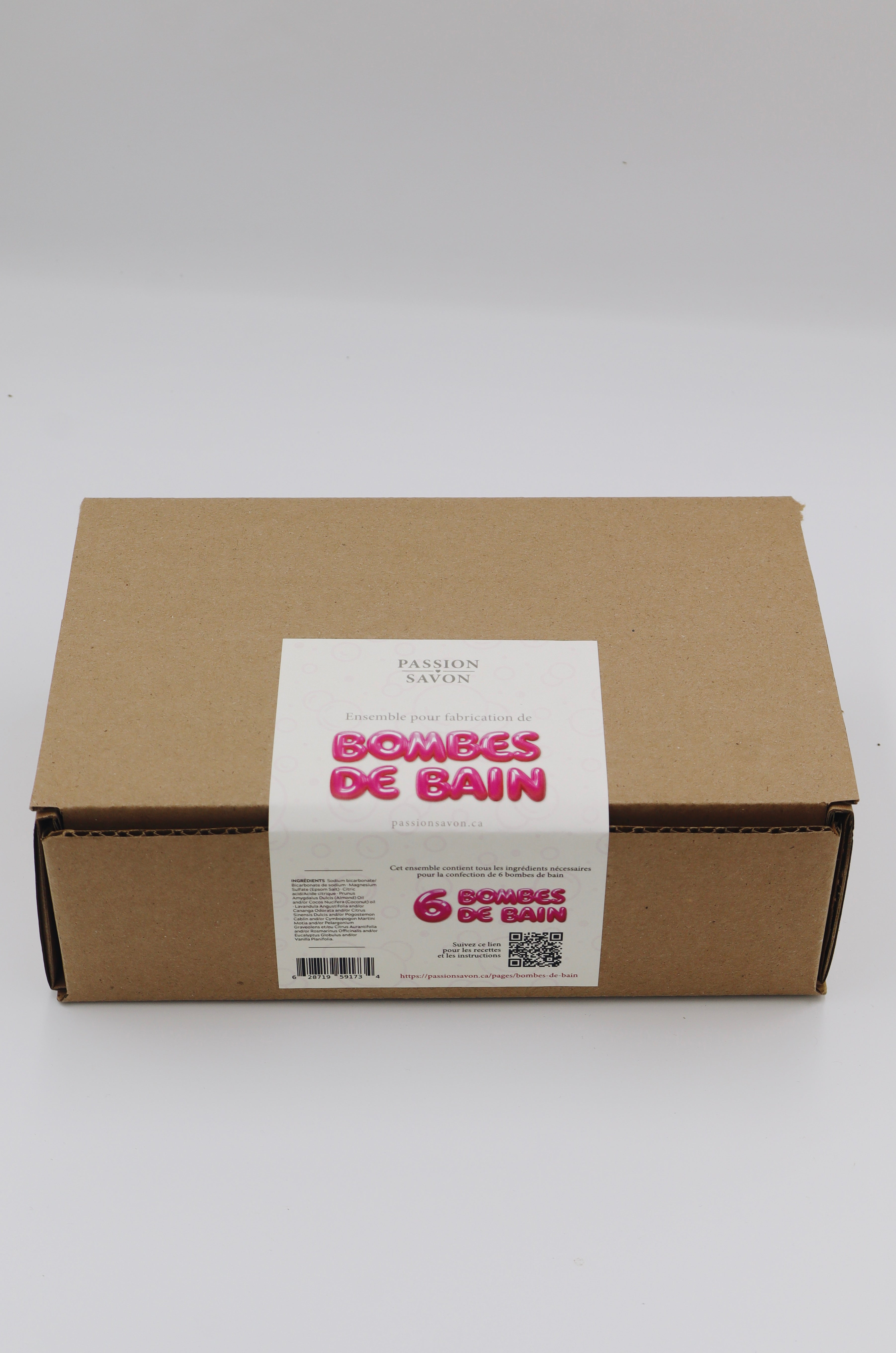 Ensemble de fabrication de bombes de bain