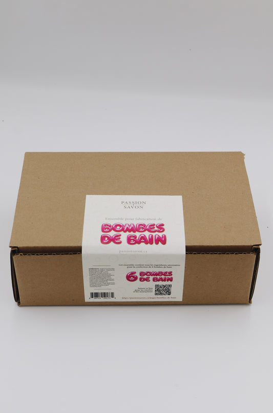 Ensemble de fabrication de bombes de bain