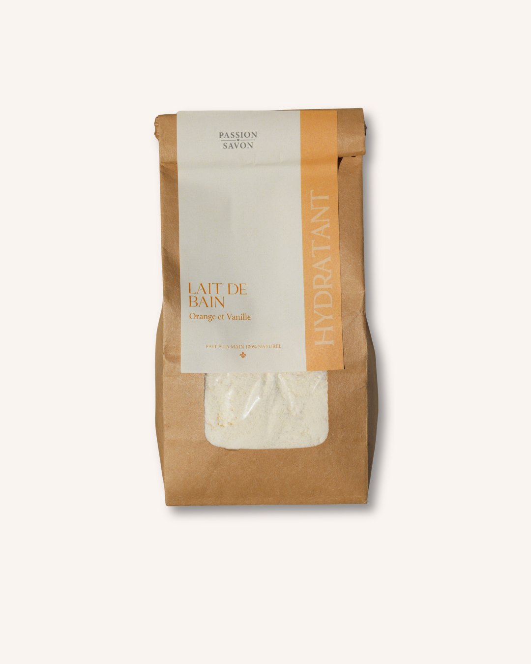 Lait de bain hydratant et moussant | Orange & Vanille