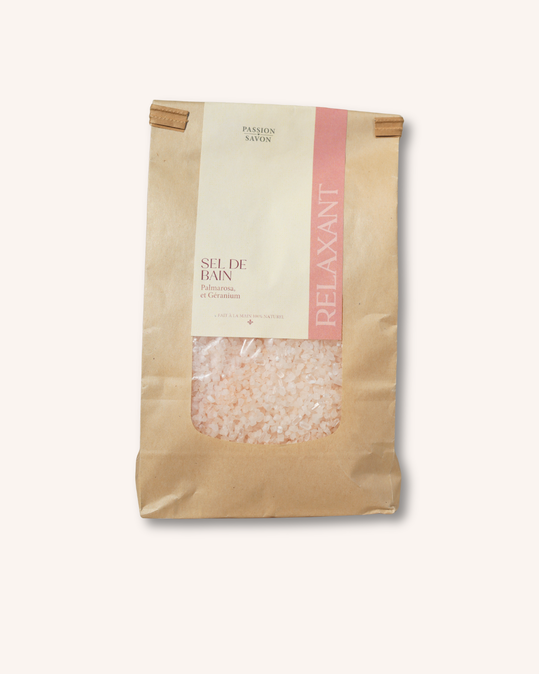 Sel de bain | Palmarosa et géranium