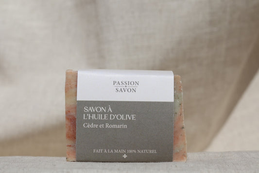 Savon | Cèdre & romarin | Homme