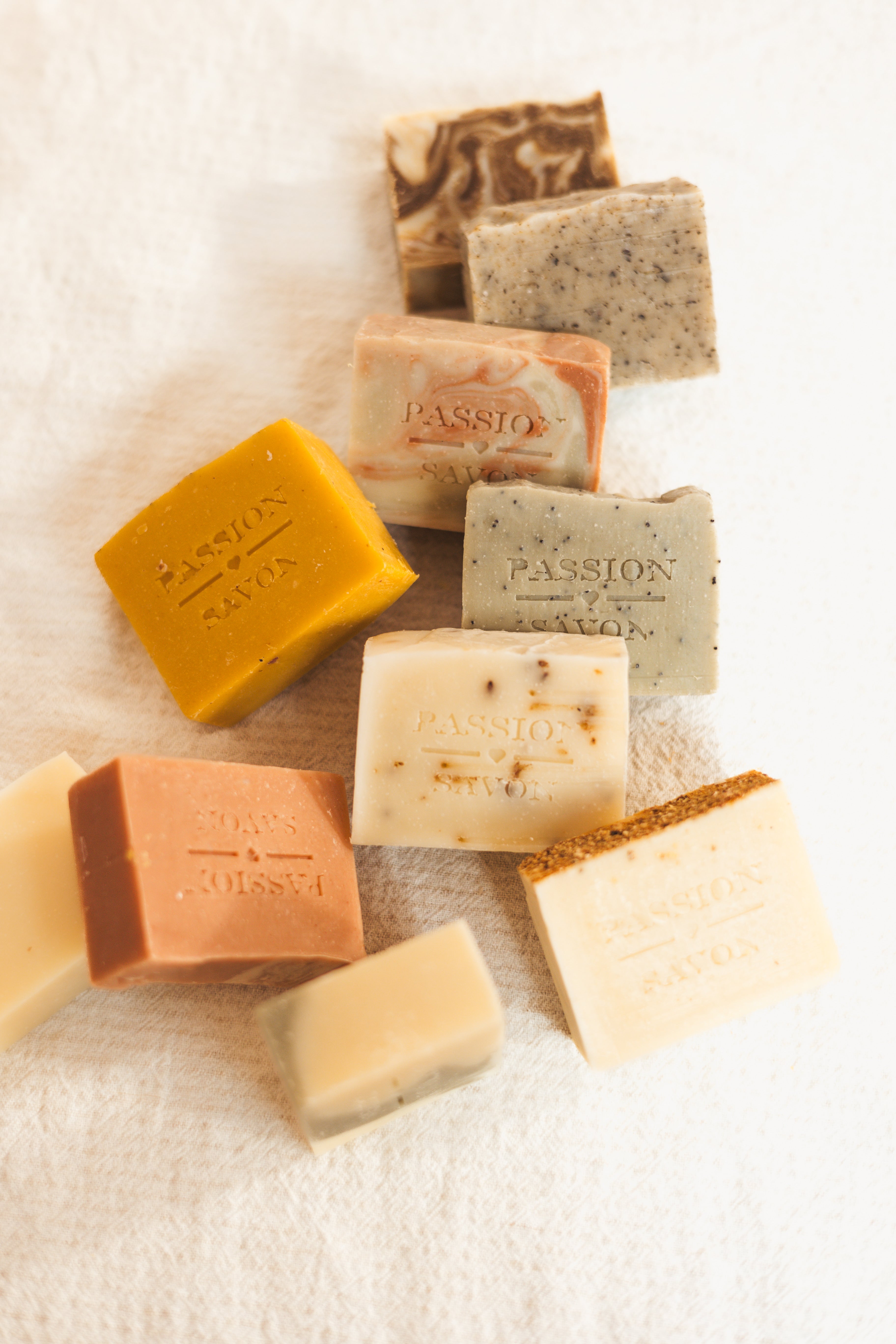 Ensemble de 10 savons