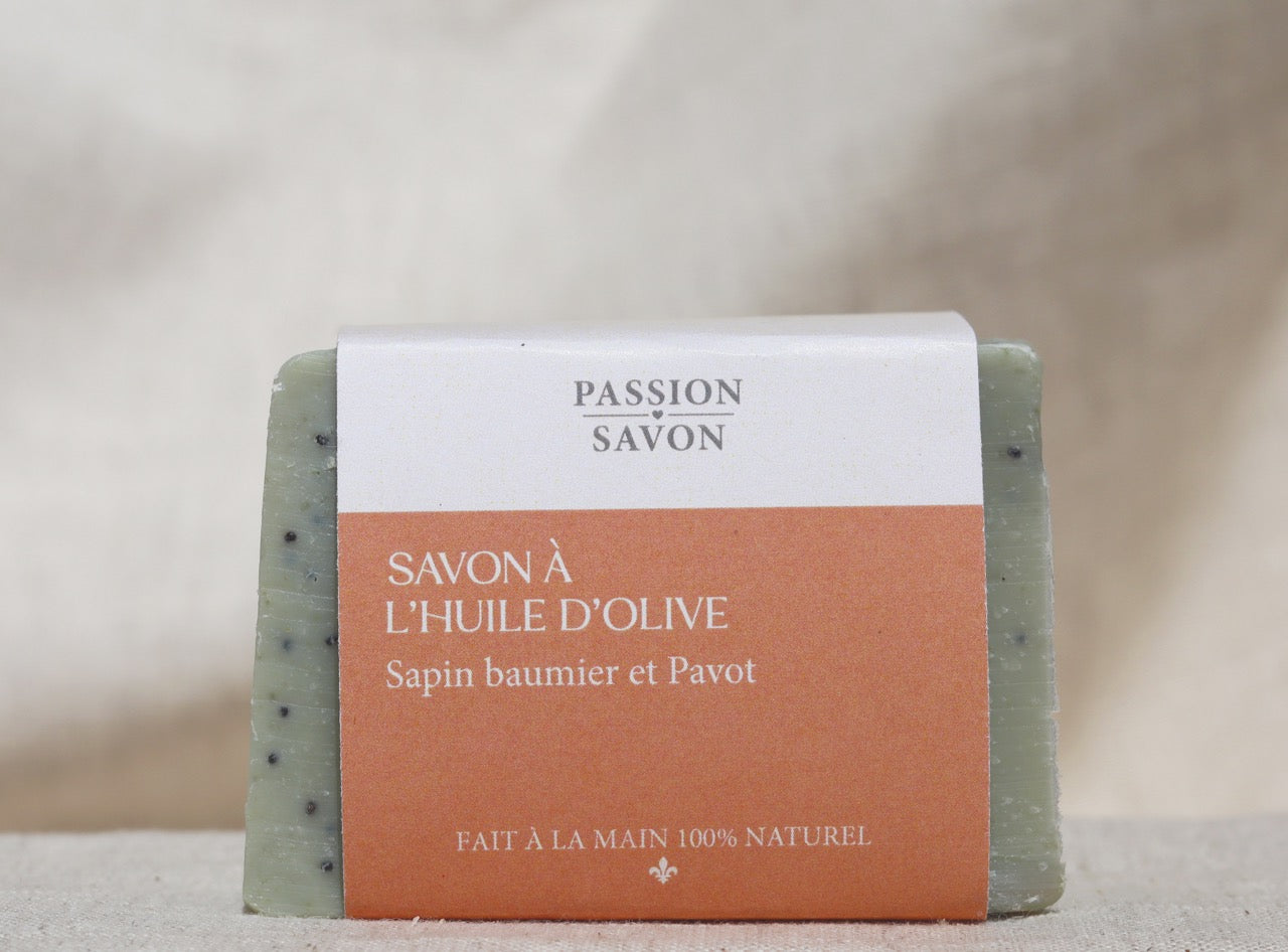 Savon | Sapin baumier & pavot