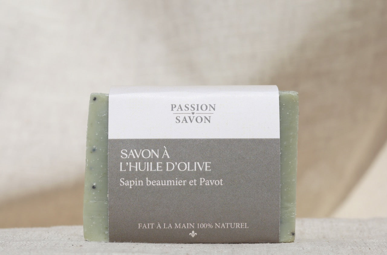 Savon | Sapin baumier & pavot | Homme