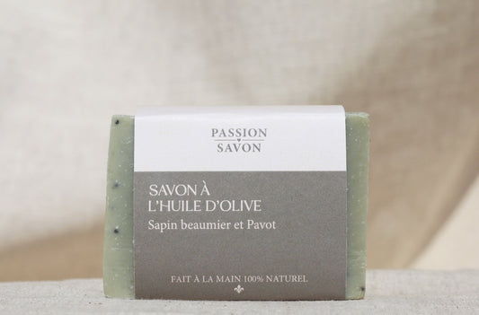 Savon | Sapin baumier & pavot | Homme